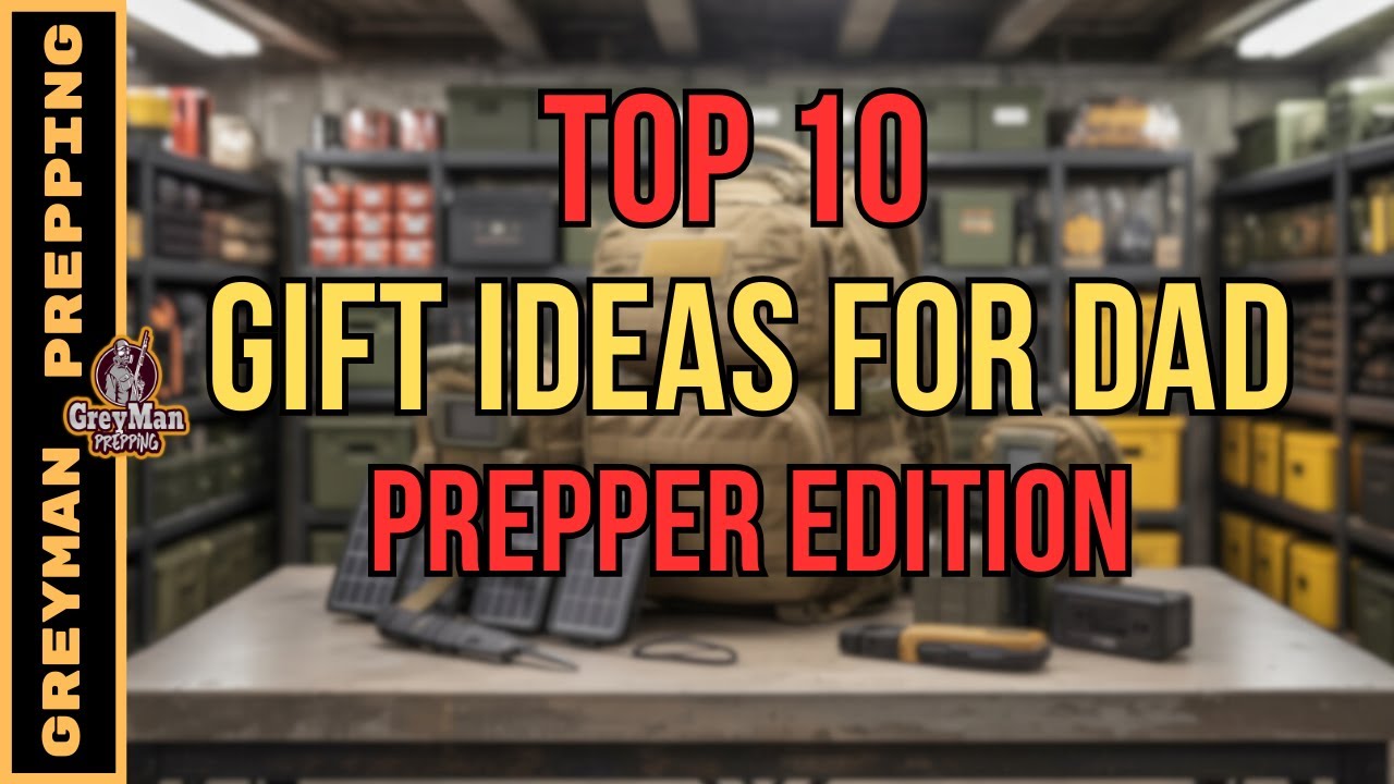 Top 10 Gift Ideas For Dad | Prepper Edition
