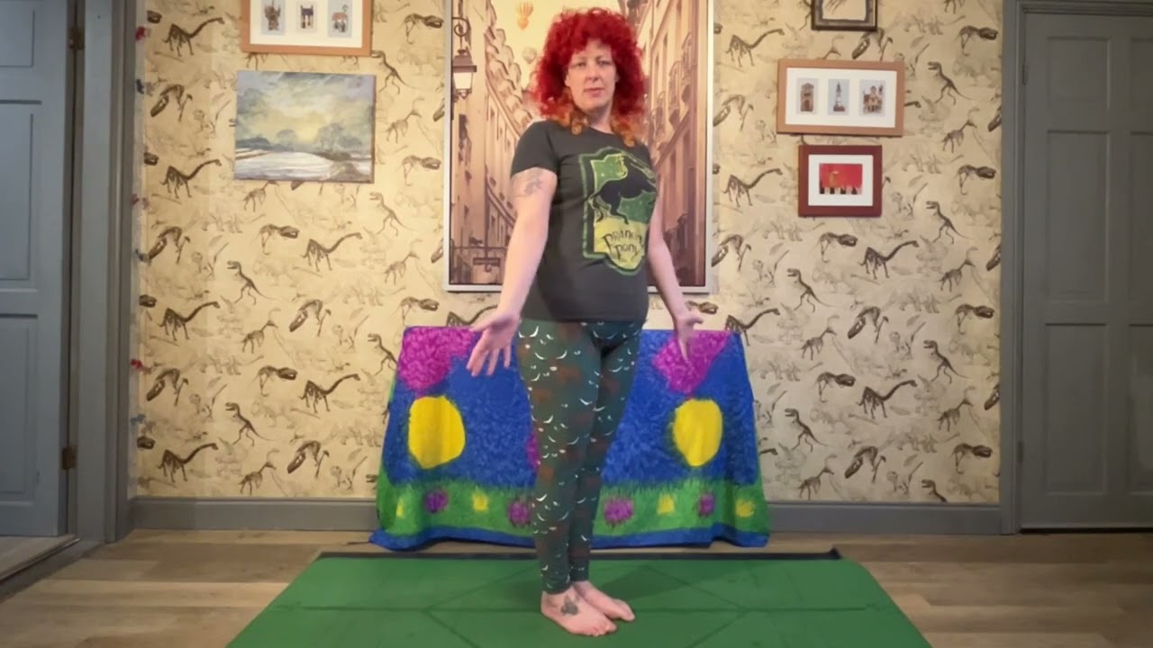 One-legged chair balance