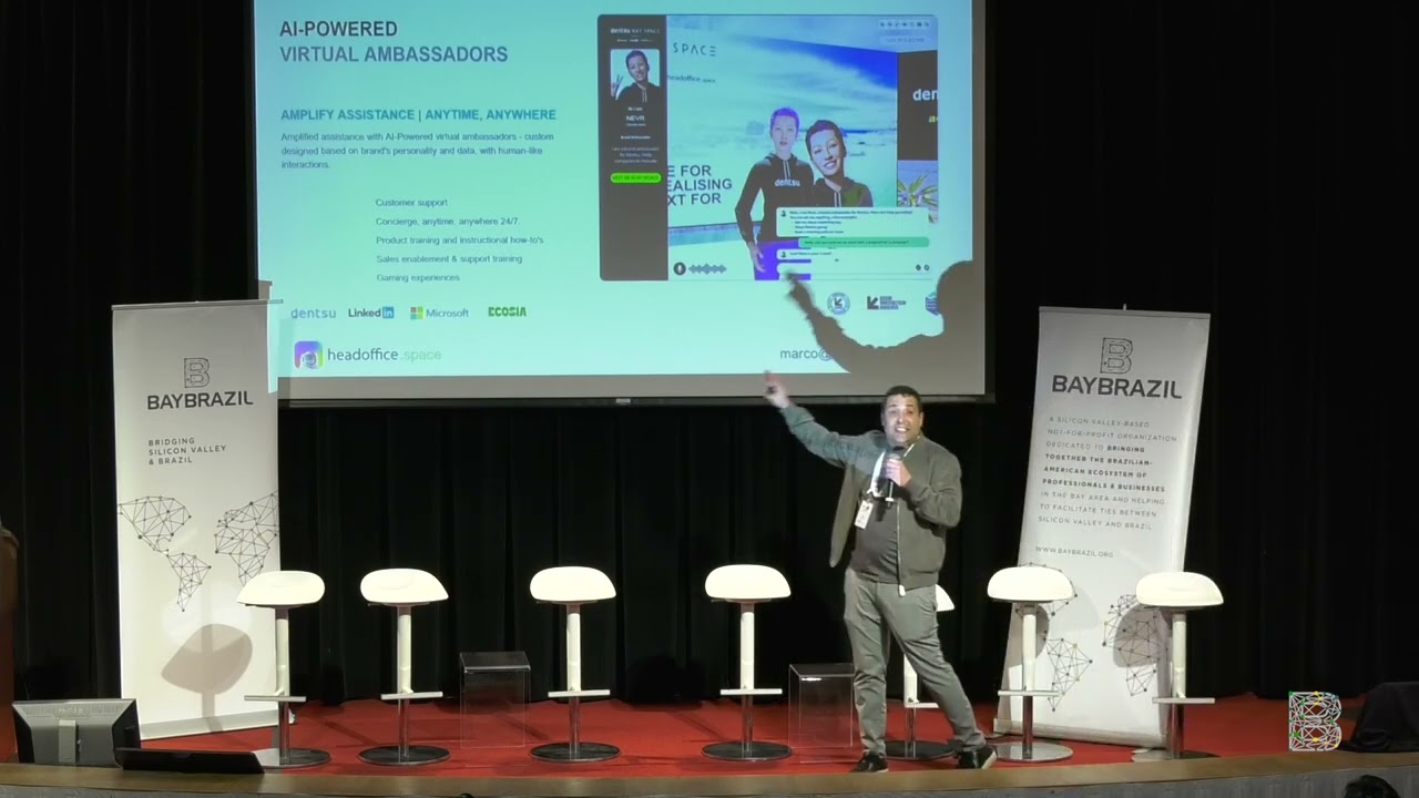 BayBrazil conference 2023: Marco Carvalho, Co-founder & CEO, HeadOffice.ai