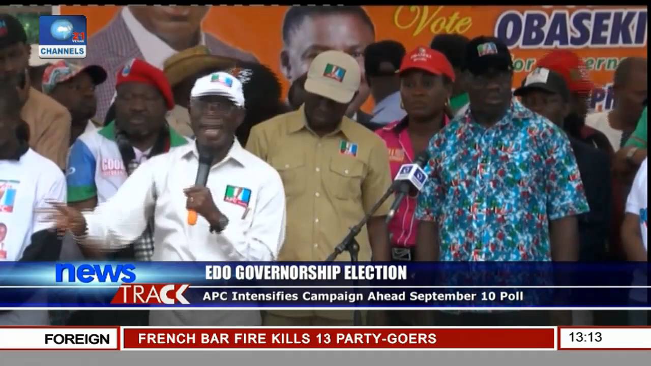 Edo Governorship Election: APC Intensifies Campaign Ahead Of Poll