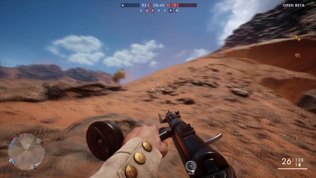 Bf1 beta perseily&auml;.