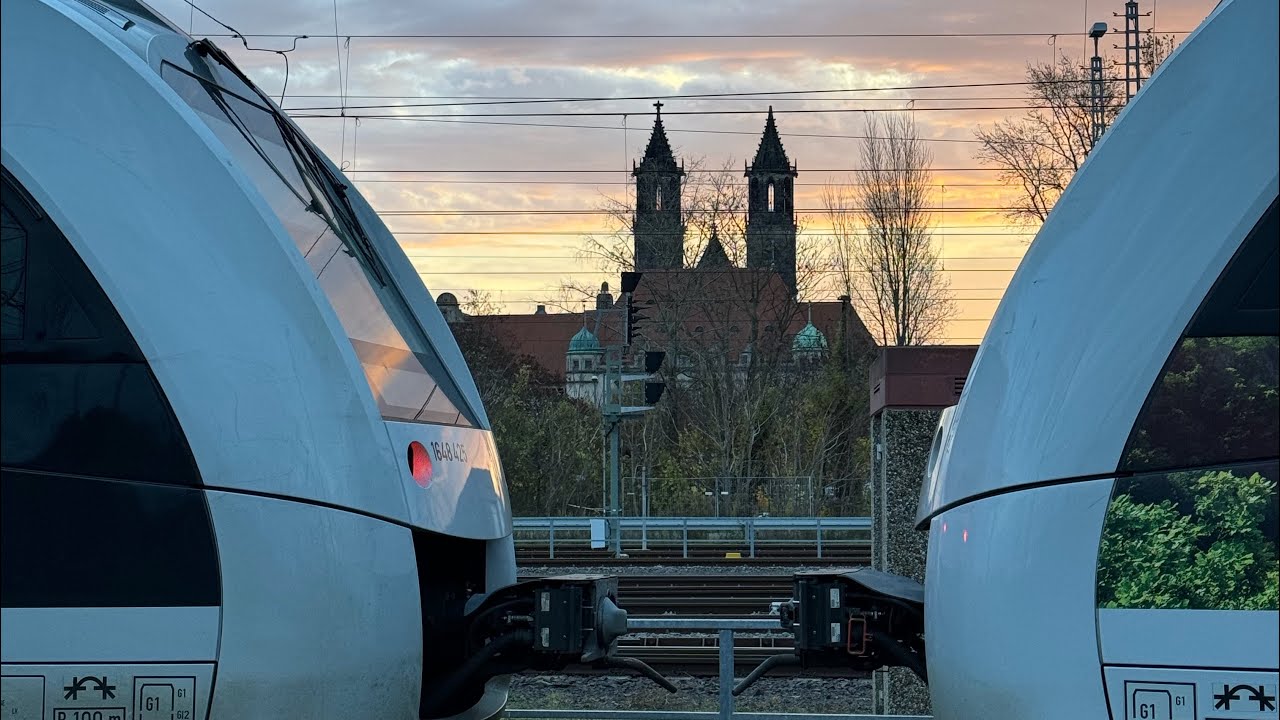 Führerstandsmitfahrt Magdeburg Hbf - Haldensleben - Wolfsburg