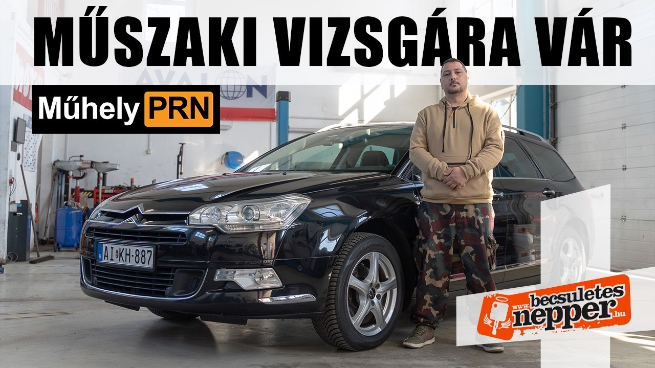Hidr&oacute;s komfort 2 milli&oacute;&eacute;rt &ndash; Citroen C5 2,0 HDi  &ndash; 2010 &ndash;MűhelyPRN 350.