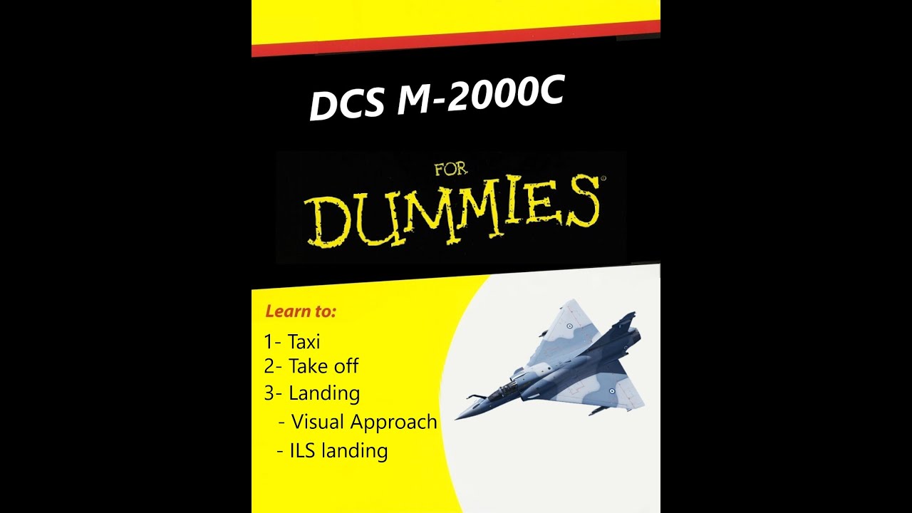 DCS Mirage 2000C Tutorials | 0 to hero | Ep2 - Taxi, Take off, landing + ILS landing.