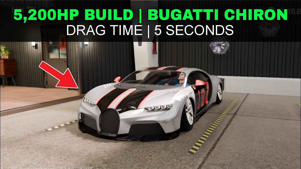How to make 5.200HP | Bugatti Chiron | 5 seconds | Car Parking Multiplayer 2