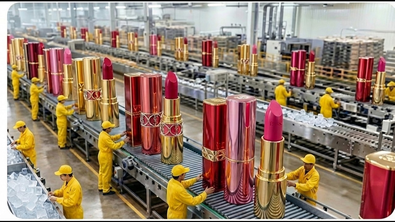&ldquo;Inside the Handcrafted Luxury Lipstick Factory  Crimson Royale Edition&rdquo;
