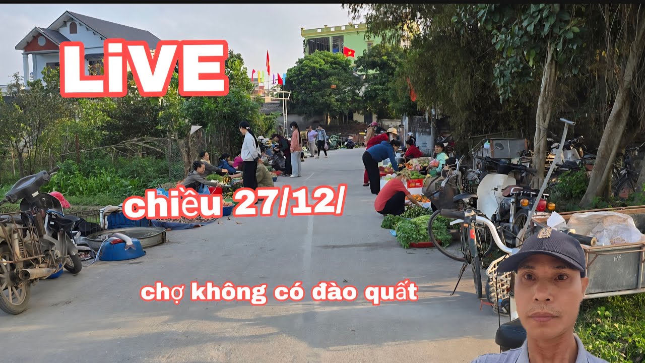 chợ tết không có đào quất