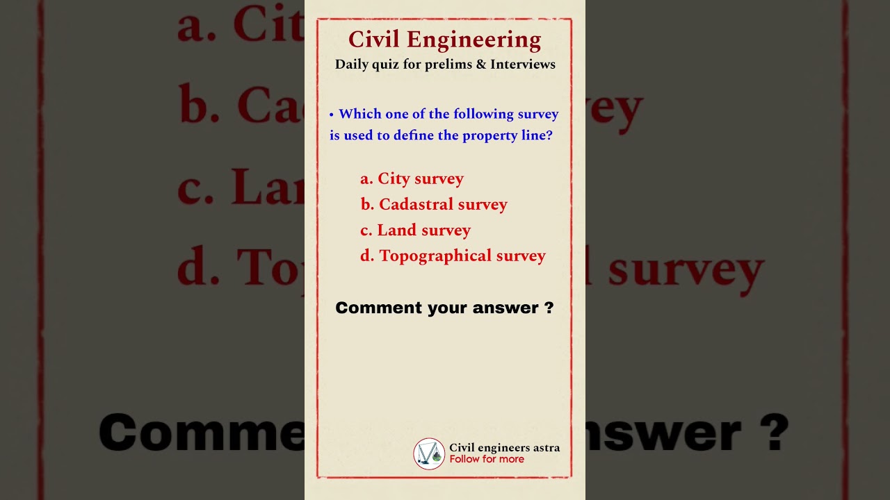 Civil engineering mcq || competative exams || Interview || Mock test || Gate || Civil Engineering ||