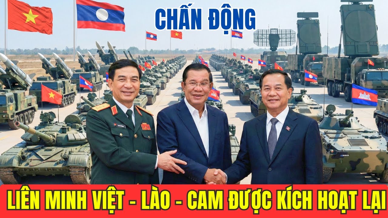 Chấn Động: Campuchia muốn tái lập liên minh Việt – Lào – Cam trước thềm Đại hội XIV?