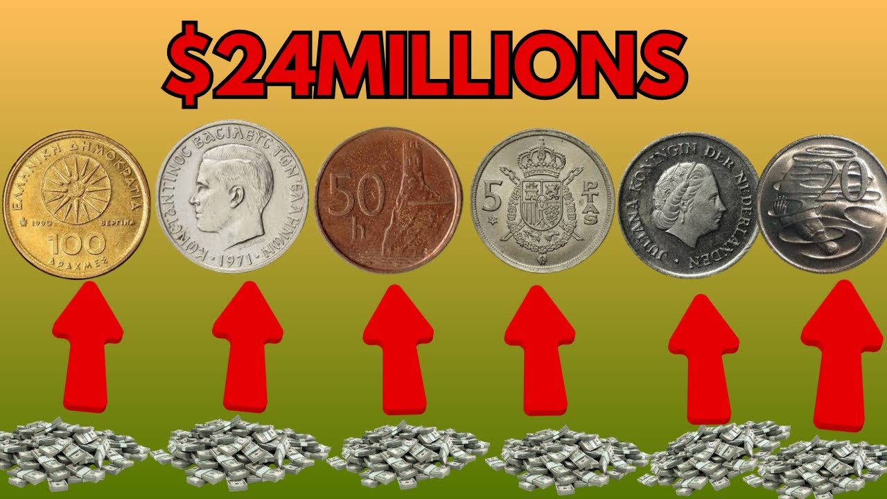 Top 6 ultra rare coins Worth a lot of money-coins worth money!