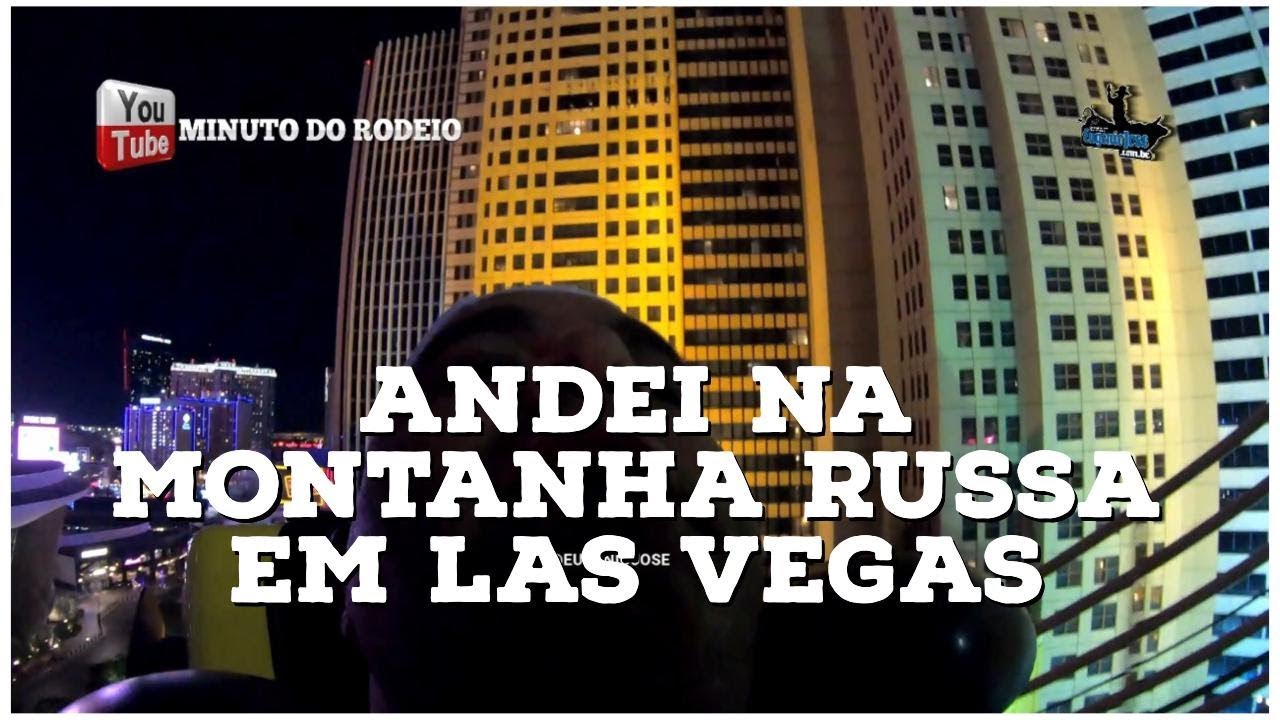 😱 Andei na Montanha Russa em Las Vegas