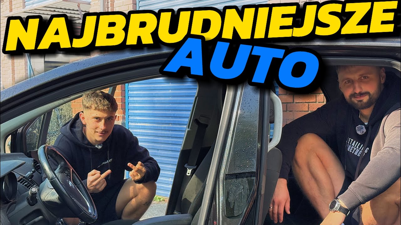 czyszczenie NAJBRUDNIEJSZEGO AUTA!