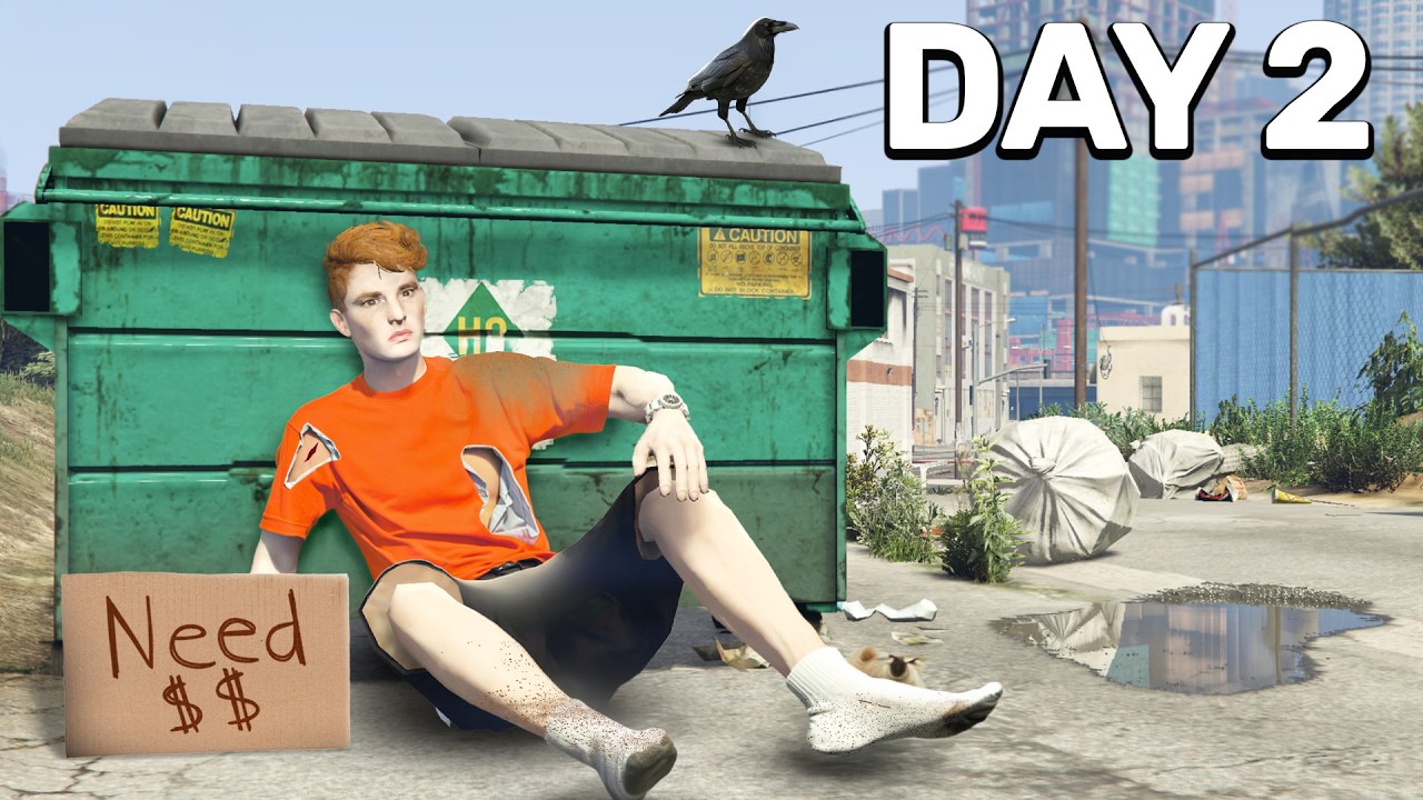 Я провёл 100 часов в реалистичной GTA 5!