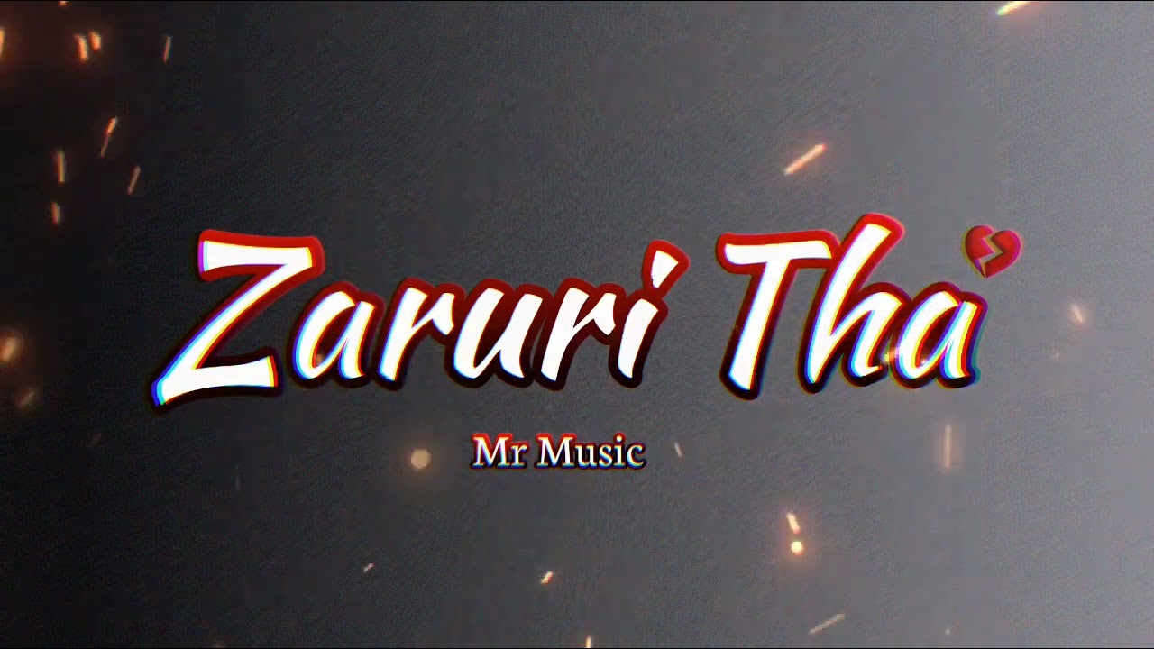 Zaruri Tha || Mr Music | Rahat Fateh Ali Khan