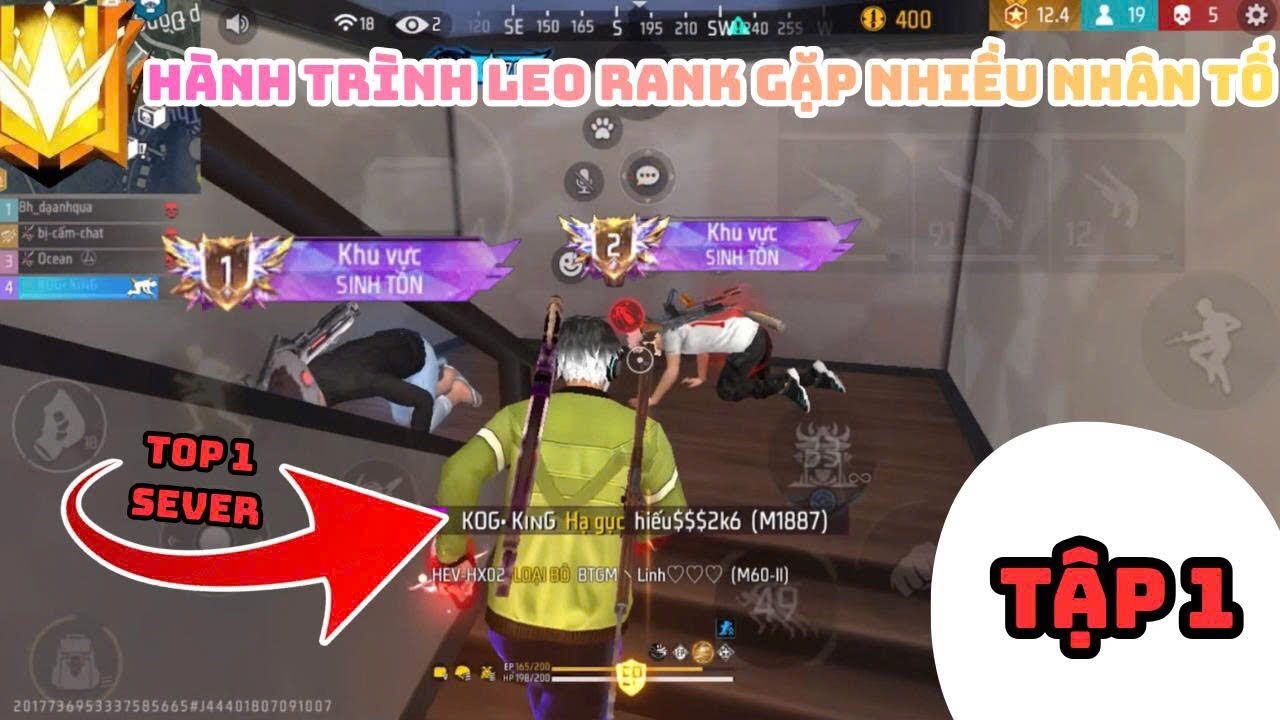 Free Fire | Hành Trình Leo Rank Gặp Toàn Nhân Tố Bí Ẩn - Tập 1