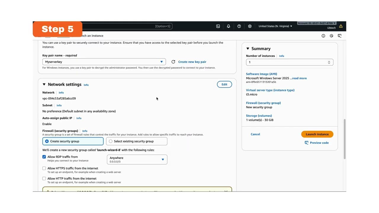 How to Connect to a Windows Server Using AWS (Full Step-by-Step Guide 2025)