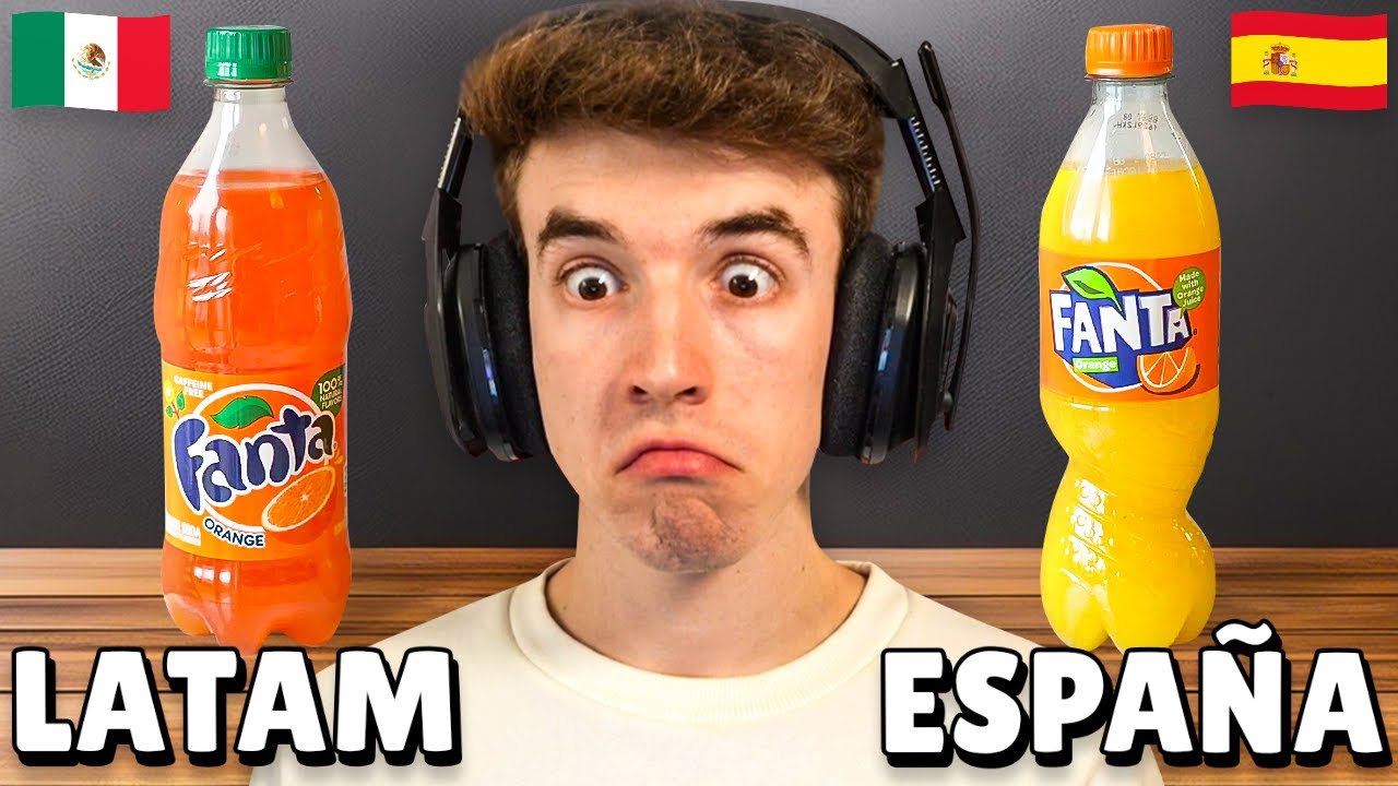 FANTA de LATAM vs FANTA de ESPAÑA | COSAS QUE NO SABIAS HACE 5 MINUTOS