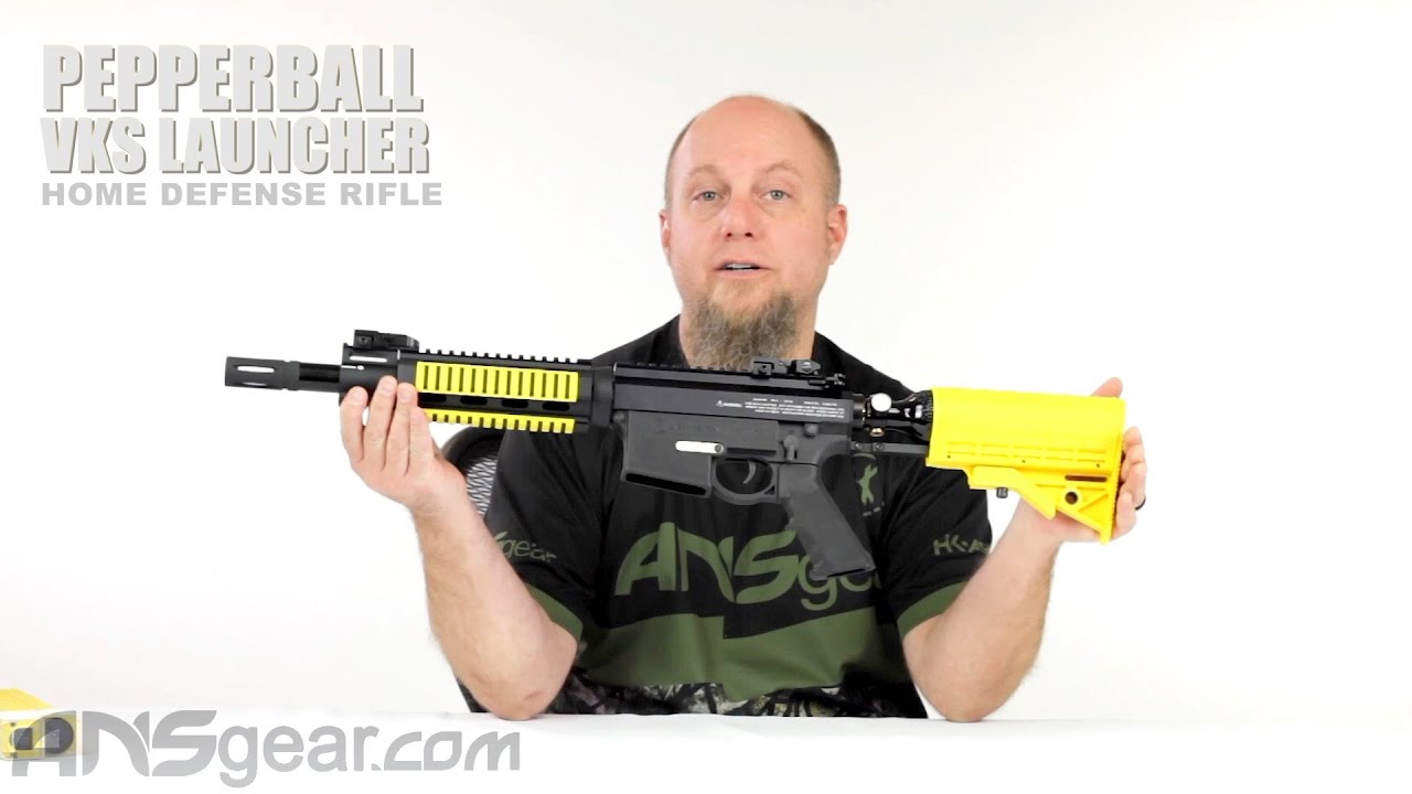 PepperBall VKS Launcher Home Defense Rifle - Review
