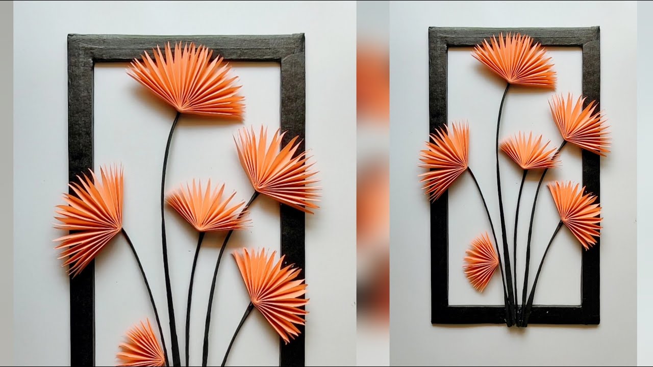 DIY Beautiful Wall Hanging || Room Decor Idea || Easy Paper Craft