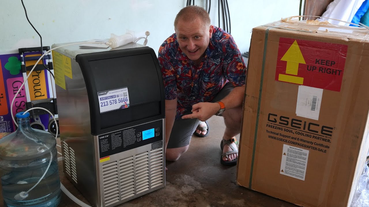 GSEICE Ice Machine Unboxing & Setup