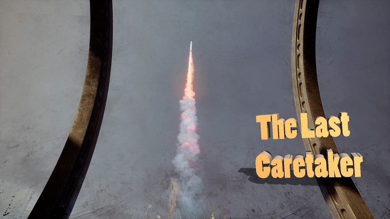 ФИНАЛЬНЫЙ ЗАПУСК РАКЕТЫ!!! ТРОЕ ЛЮДЕЙ ЛЕТЯТ В КОСМОС!!! The Last Caretaker