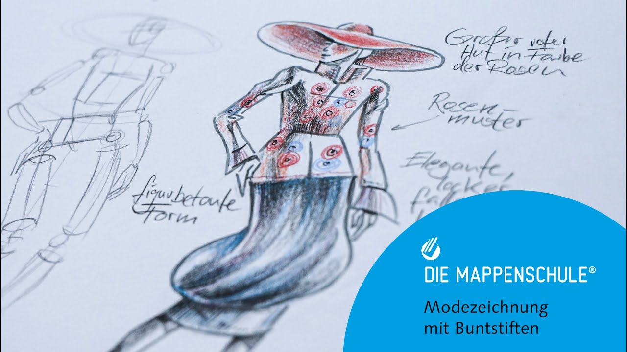 Mappenkurs: Modeskizzen zeichnen lernen