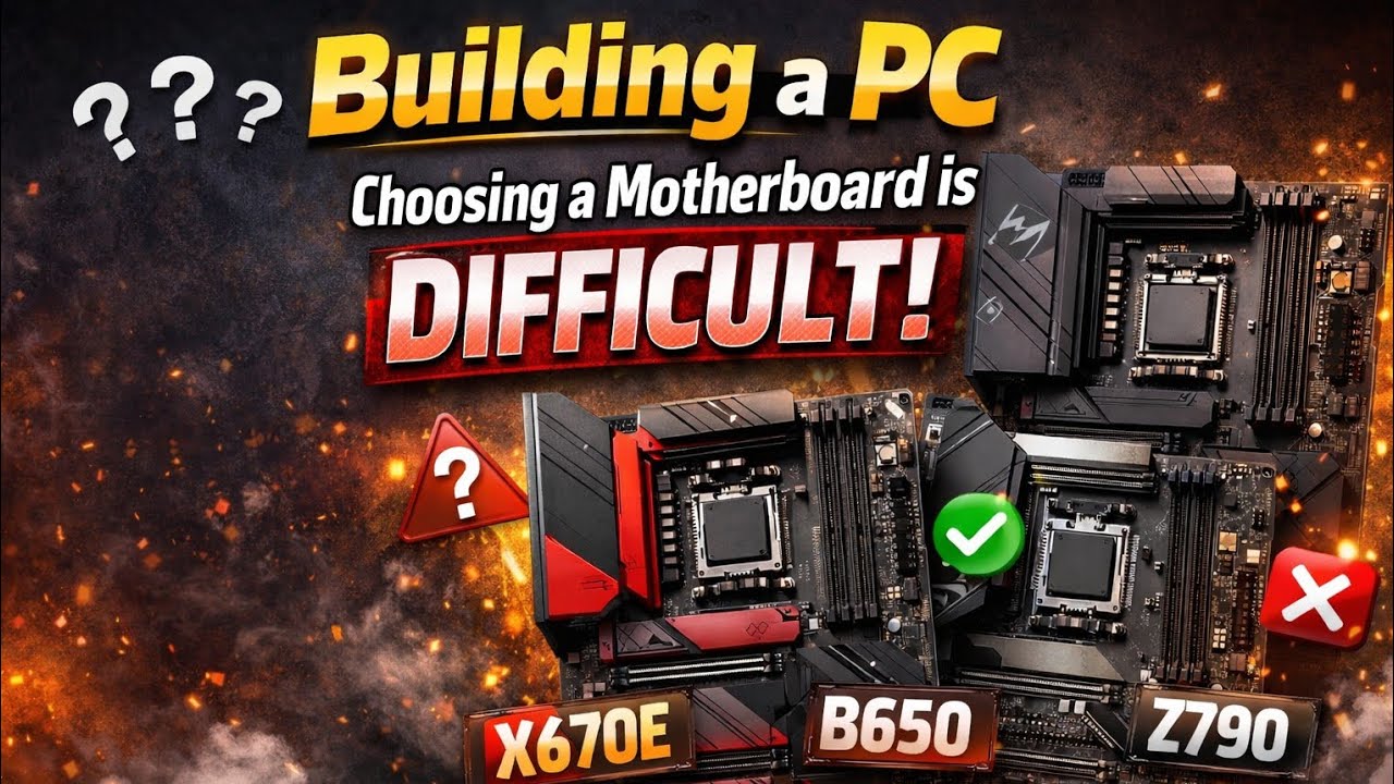 Building a PC? 🤔Choosing the right motherboard is hardest part!Don’t waste money learn this first 💻⚡