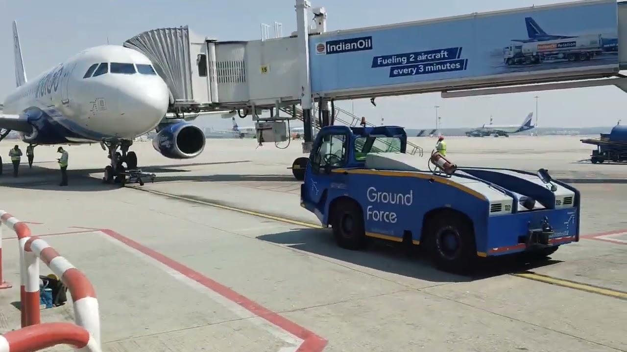 Bangalore Airport apron / ramp #bangalore #airport