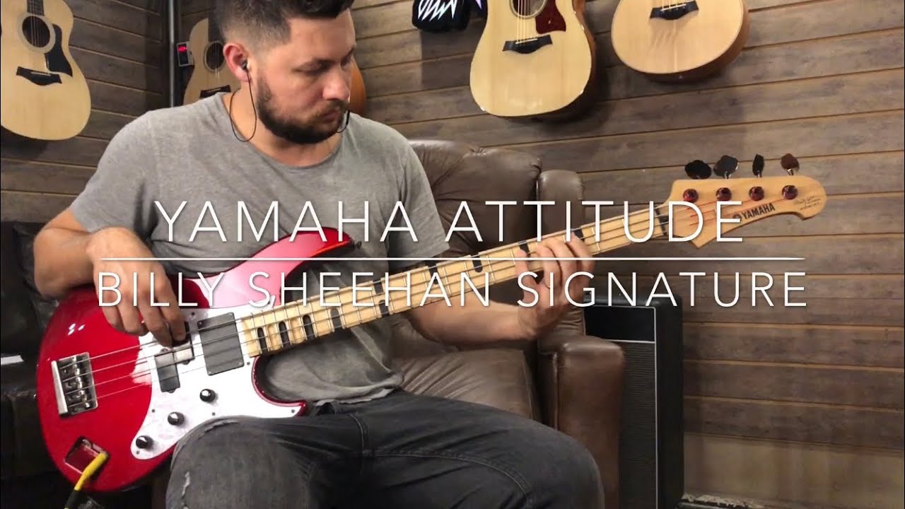 YAMAHA ATTITUDE BILLY SHEEHAN SIGNATURE- Teste Drive - Thiago Tonini