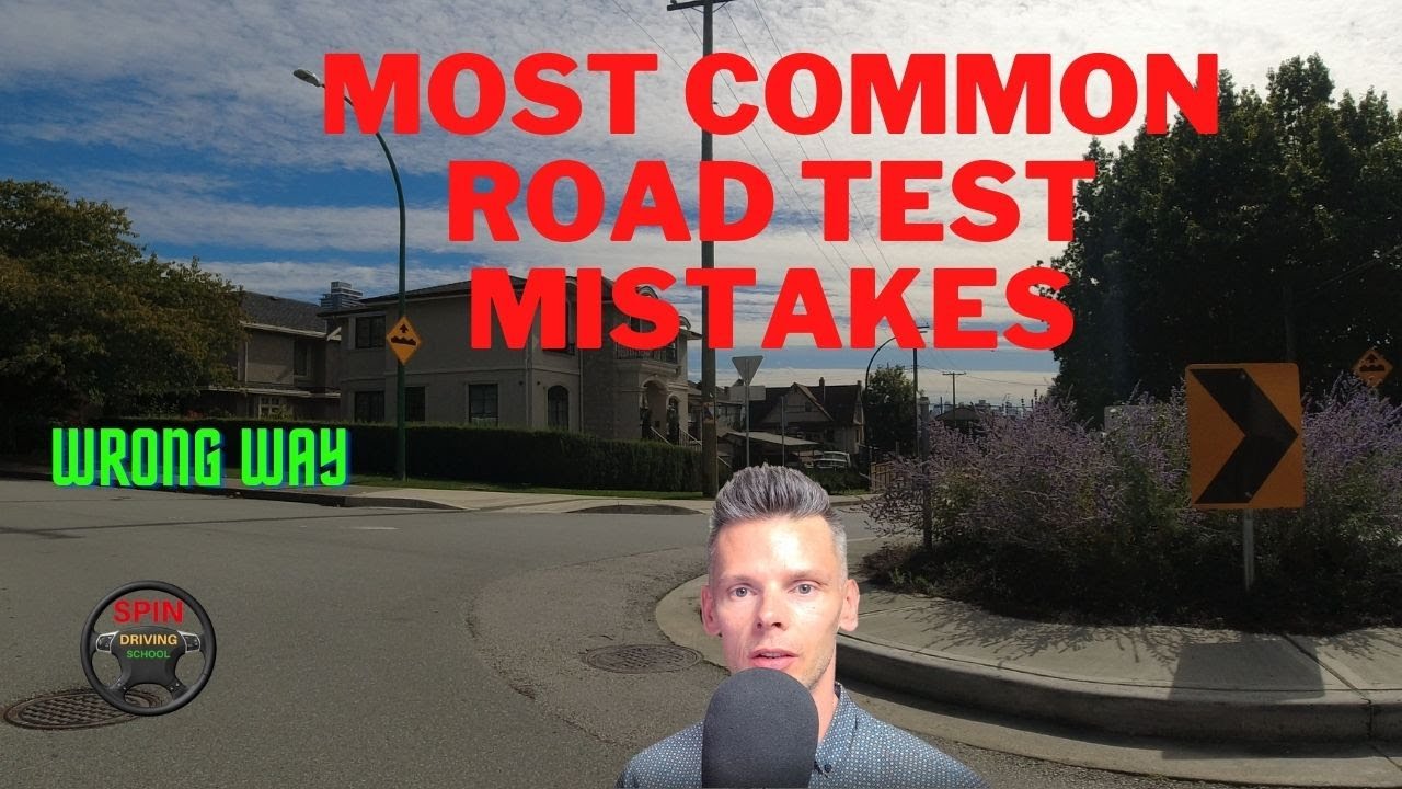 TOP 10 Most Common Road Test Mistakes (big and small) BURNABY B.C