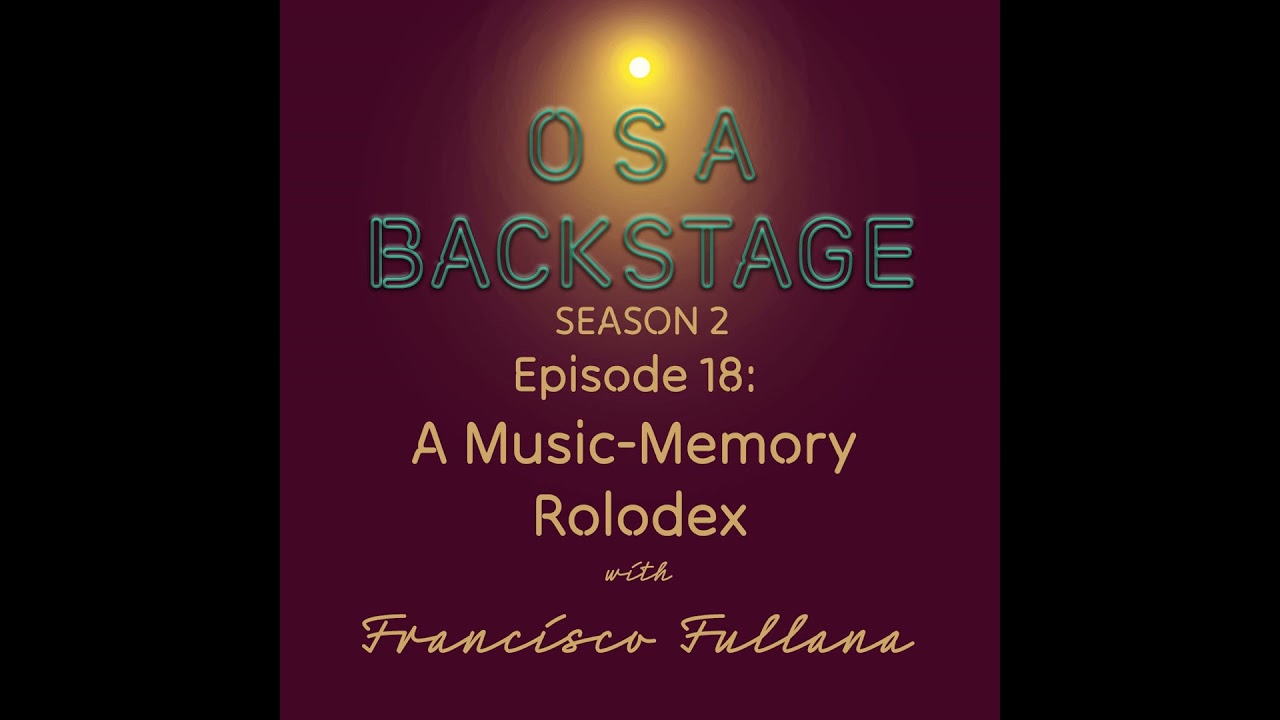 S2, Ep. 18: A Music-Memory Rolodex