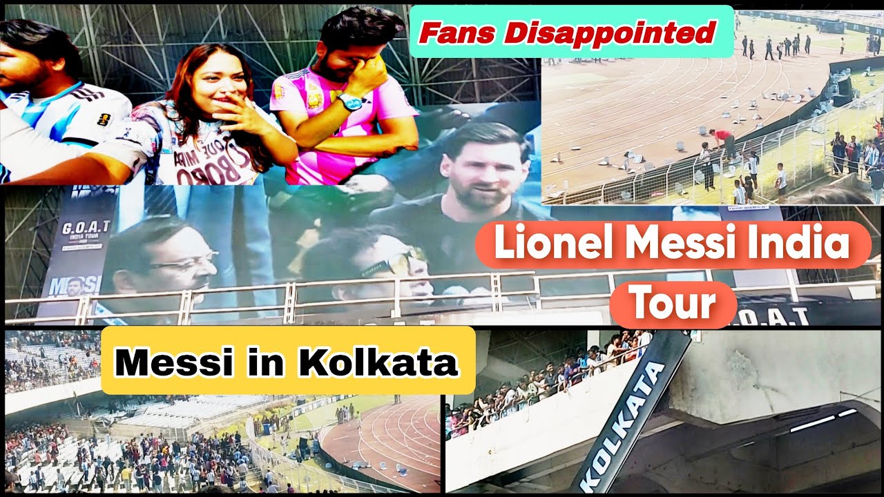 Scam with Messi Fans🥺!! Messi India Tour||Lionel Messi in Kolkata ||Messians are very disappointed!!