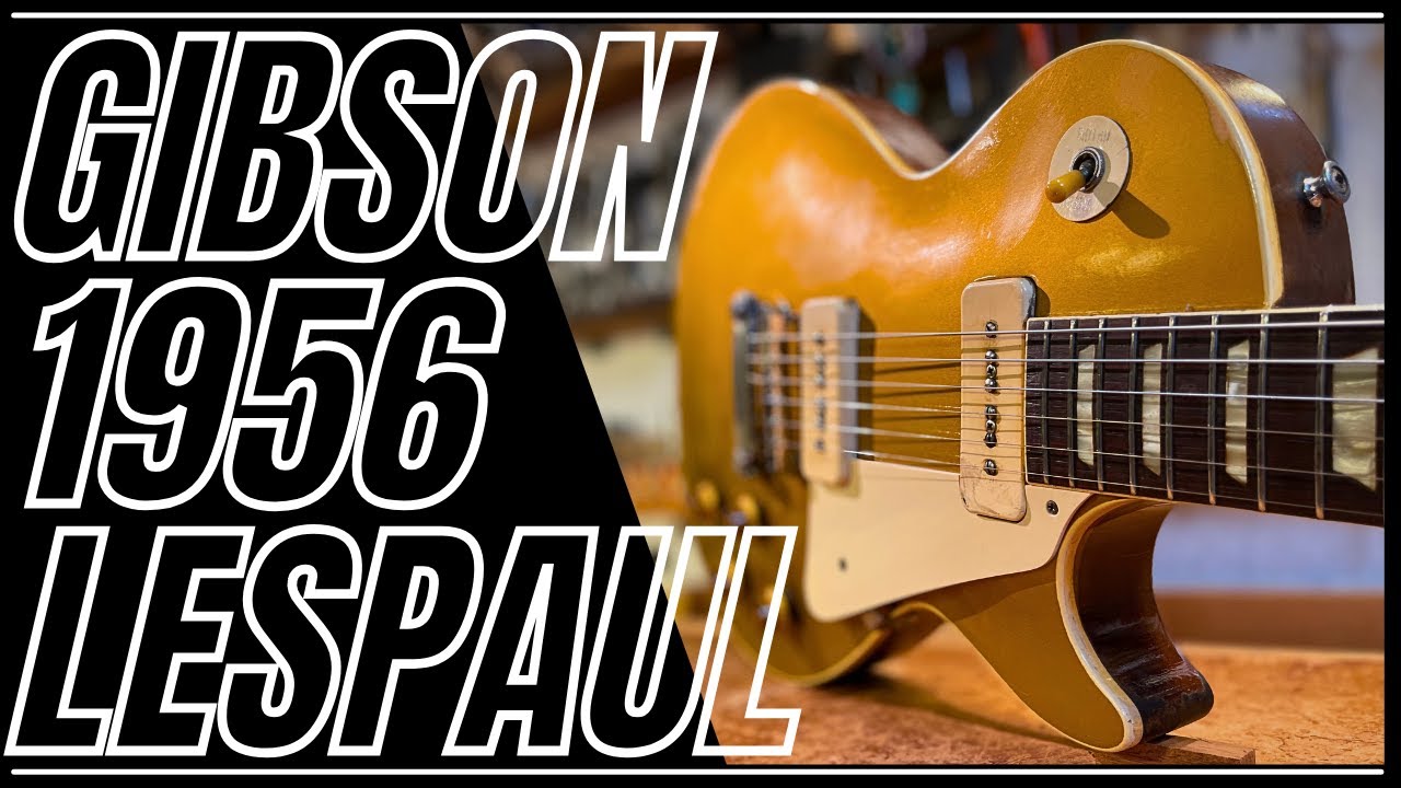 Gibson Les Paul Goldtop 1956 Vintage Guitar Repair
