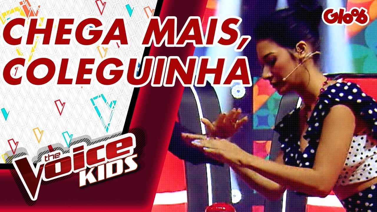 SIMONE E SIMARIA SE LEVANTAM PRA RECEBER UMA NOVA VOZ NO TIME | THE VOICE KIDS | Mundo Gloob
