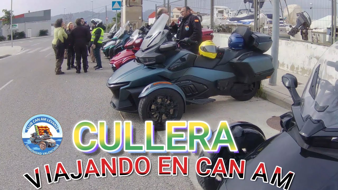VIAJANDO EN CAN AM SPYDER RT# 326  CULLERA, por la Albufera.