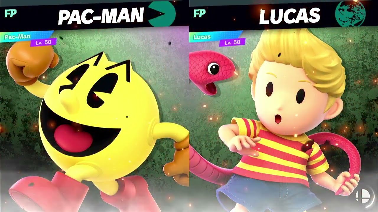 Super Smash Bros Ultimate Amiibo Fights Pac Man vs the World #35 vs Lucas