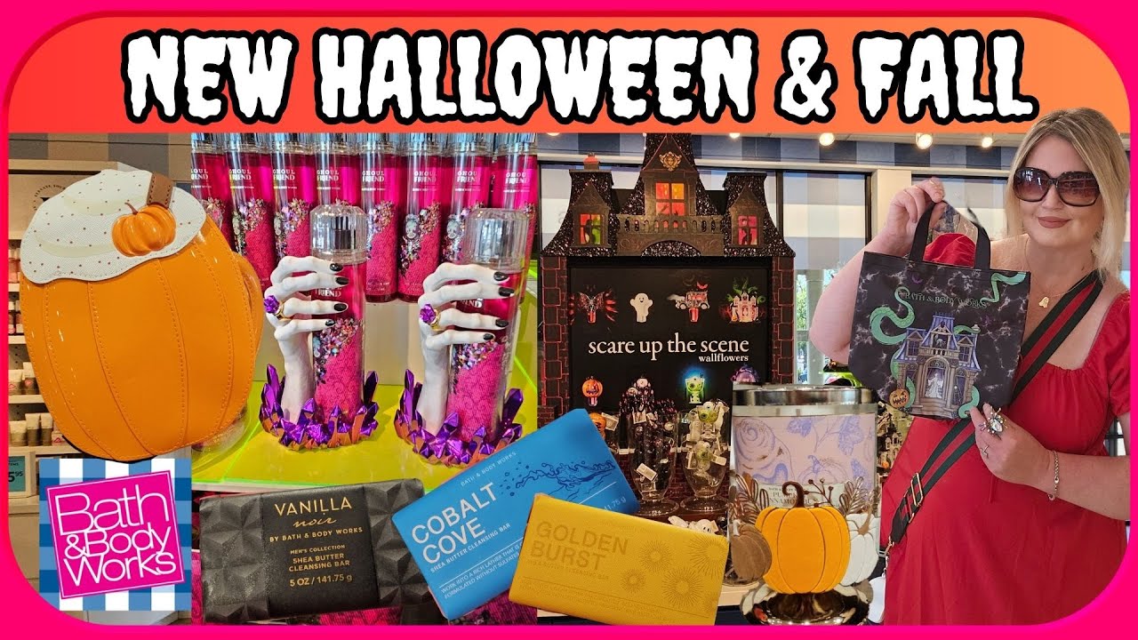 LOTS OF NEW HALLOWEEN AND FALL FINDS at Bath & Body Works #bathandbodyworks #halloween