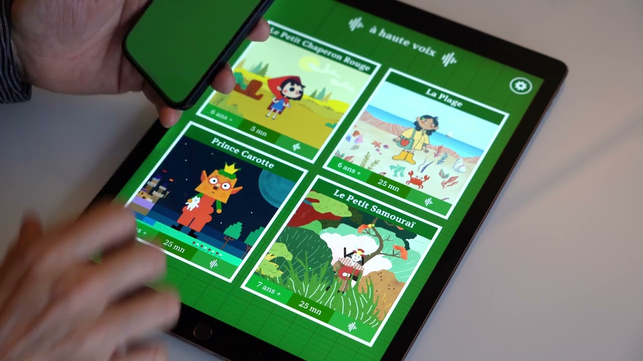 &agrave; haute voix, d&eacute;monstration technique