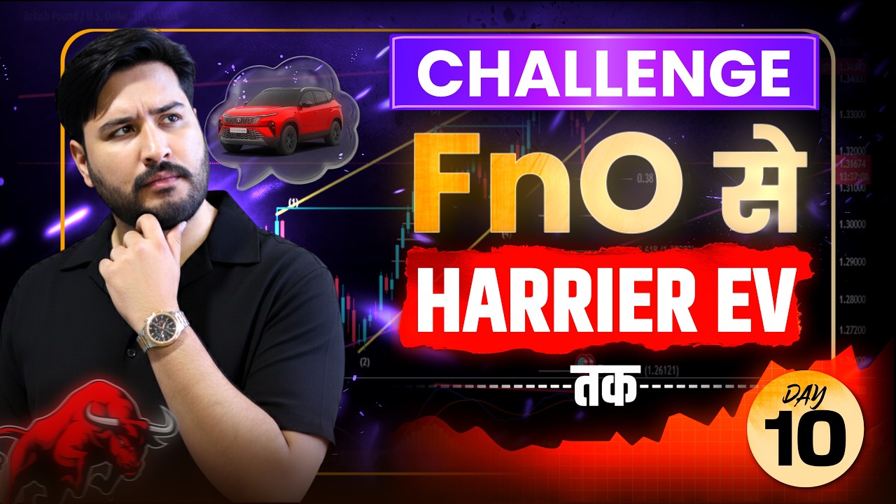 Aaj Market Ne Confidence Ka Test Liya... | Day 10 | 50 Days Discipline Challenge