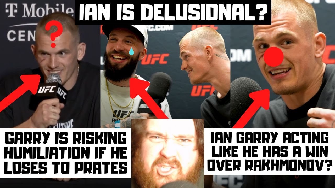 Ian Garry Is DELUSIONAL! Risking HUMILIATION? If He Loses To Carlos Prates? Interview Reaction