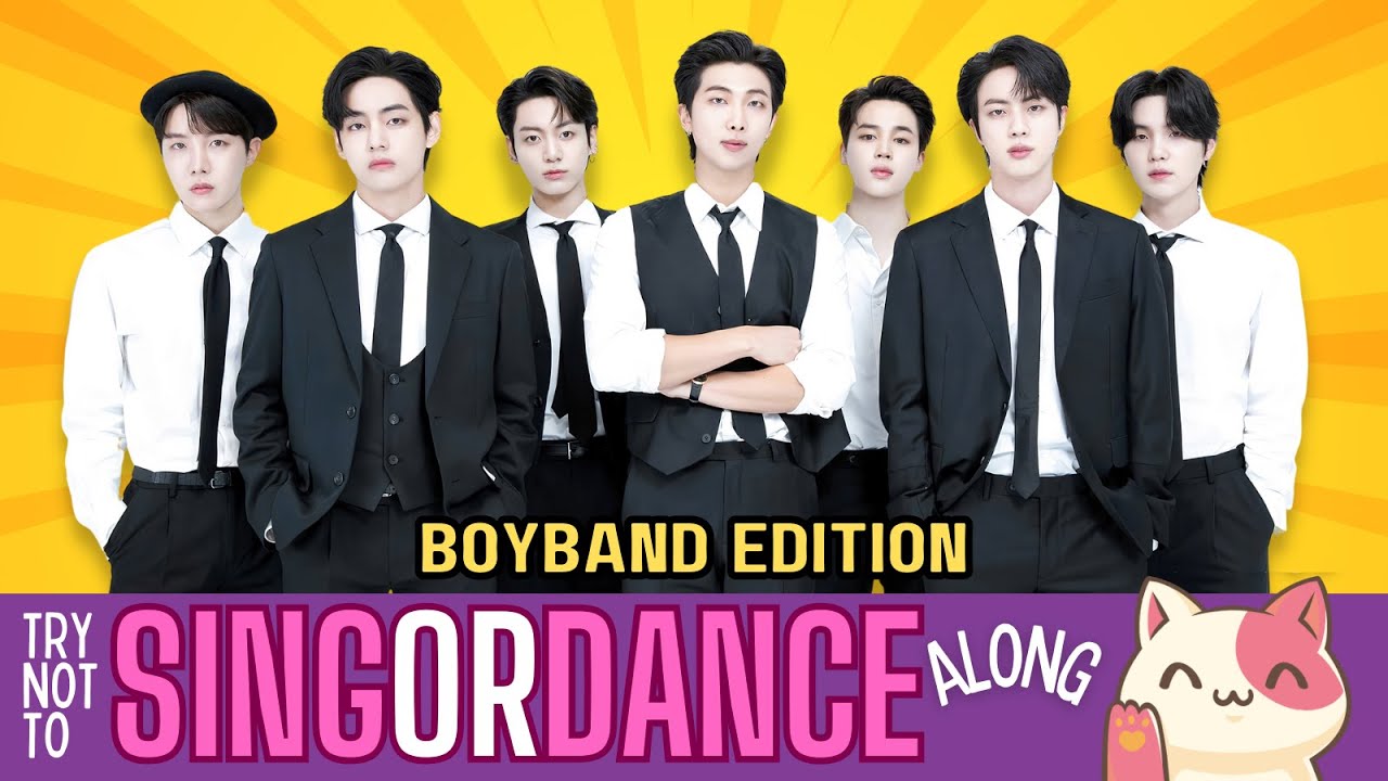 KPOP CHALLENGE (Boy Bands #2) TRY NOT TO SING OR DANCE