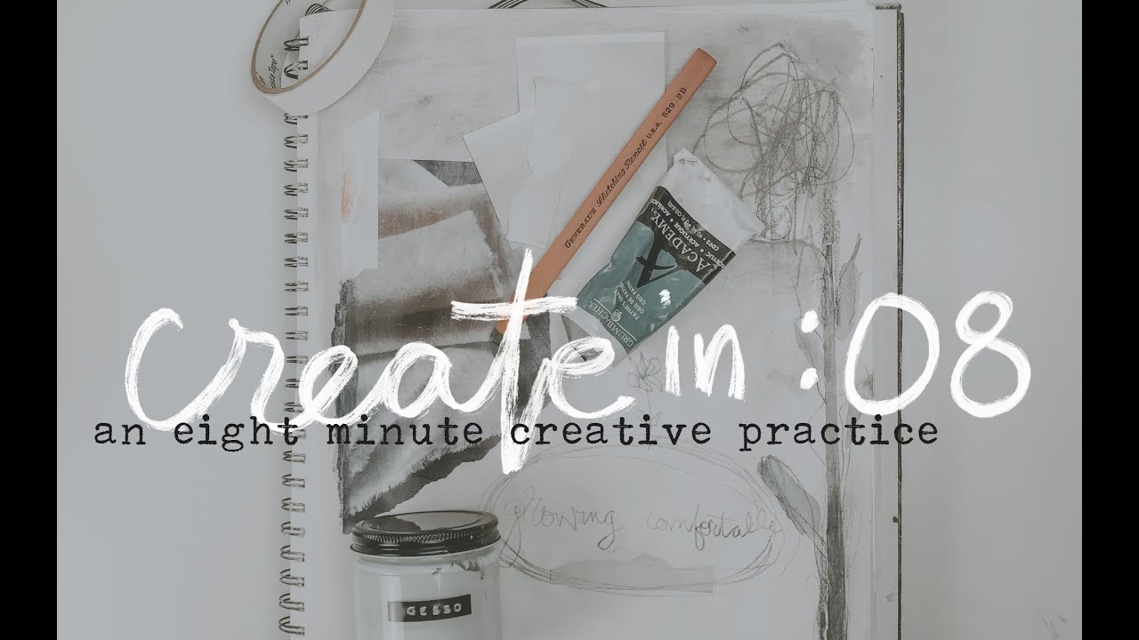 Intuitive Art Journal Practice #createin8  Ep 02