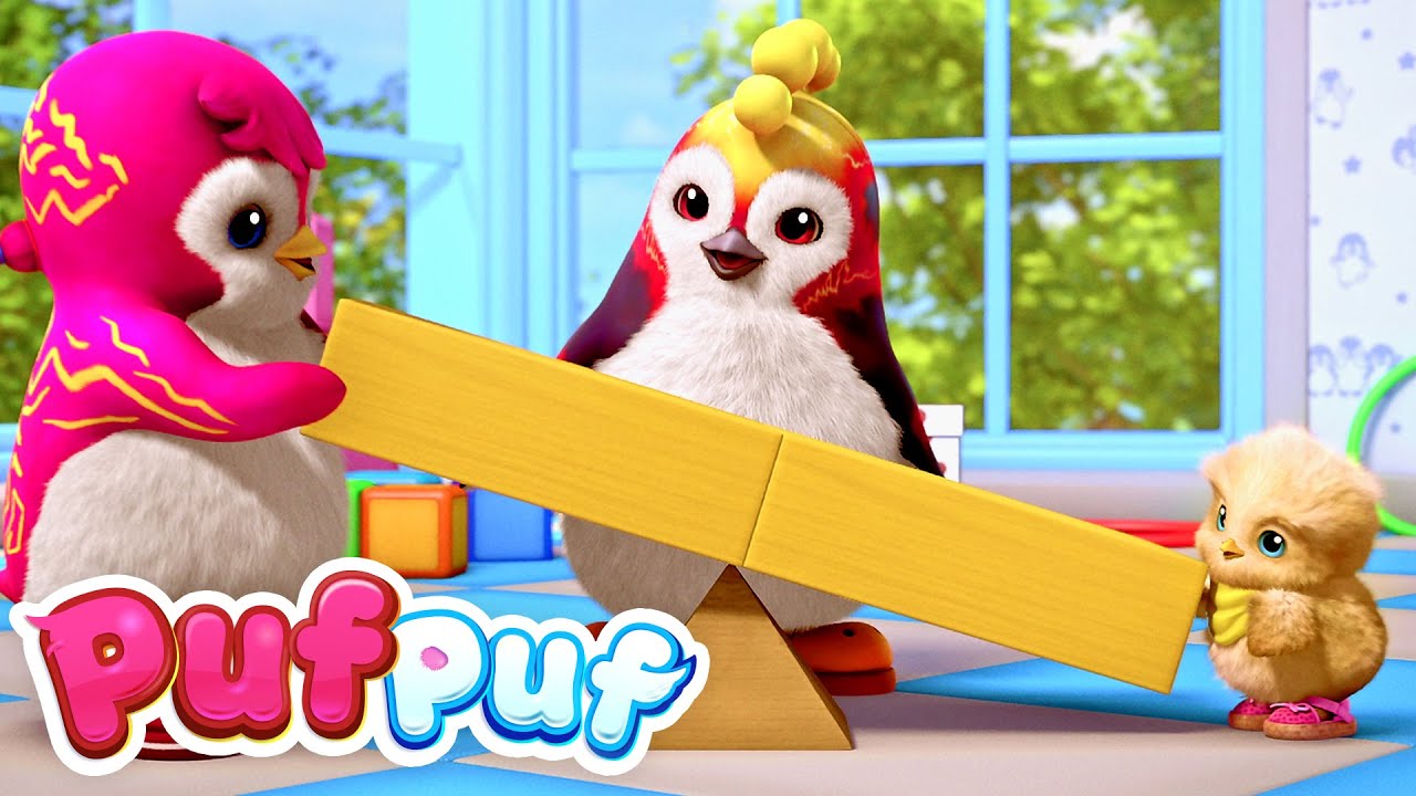 &Icirc;nvățăm formele geometrice | C&acirc;ntece educative pentru copii Puf Puf