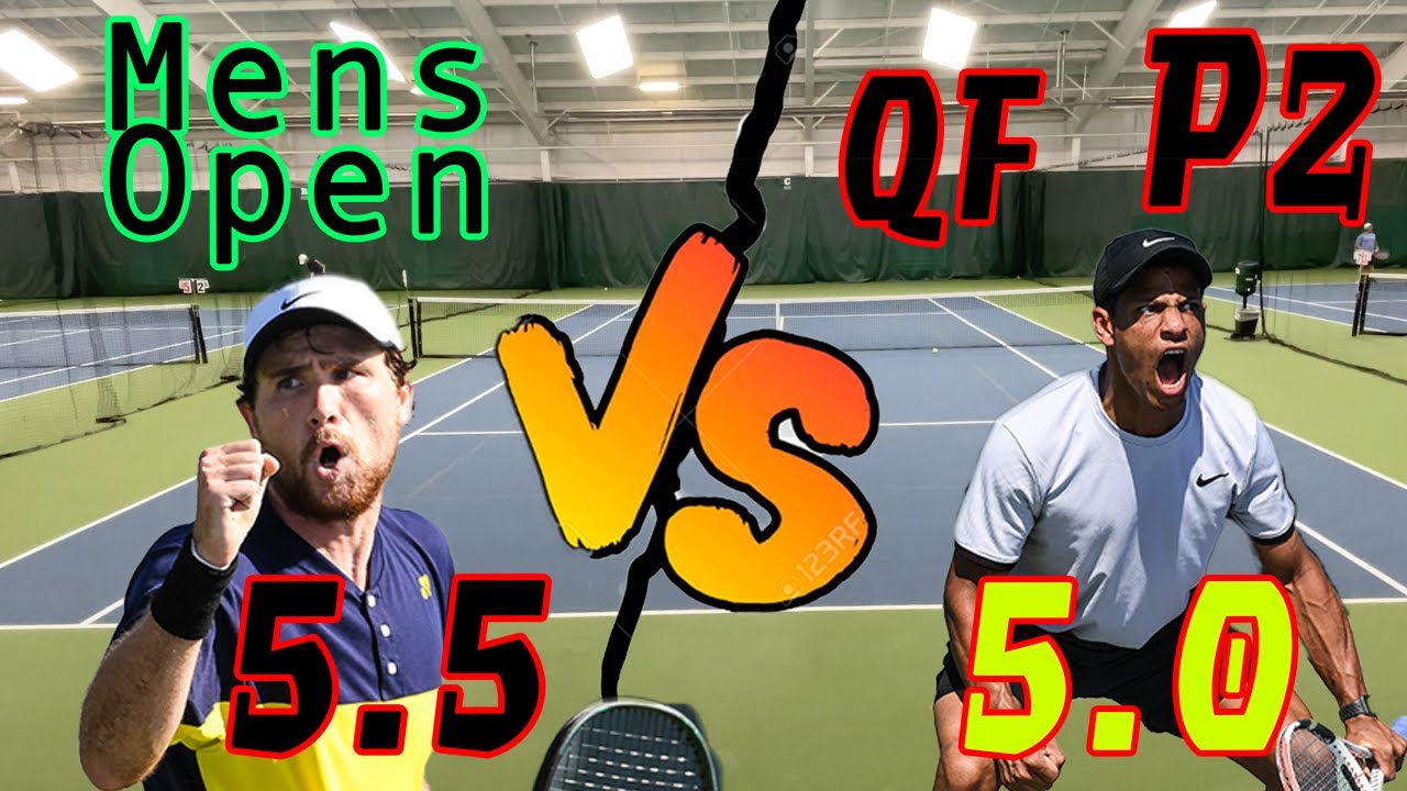 Men's Open Quarter-Finals | NTRP 5.5 Dr. Reed v. NTRP 5.0 Dill Plays | Part 2