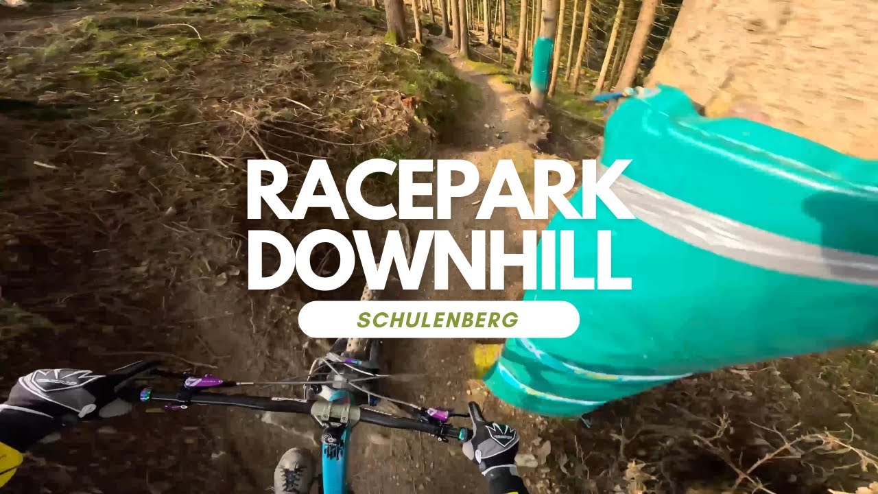 Racepark Downhill ⚫️ Bikepark Racepark Schulenberg Harz full run POV RAW