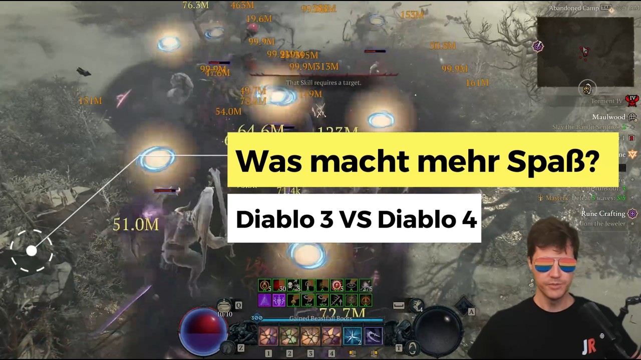Diablo 3 vs. Diablo 4 &ndash; Which game is really more fun?