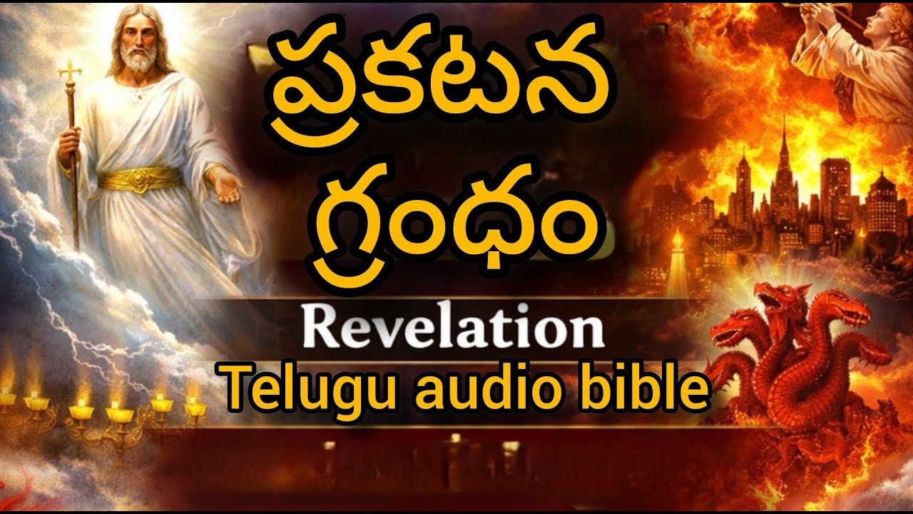 ప్రకటన గ్రంథం||అధ్యాయము 1-22||Revelation||తెలుగు బైబిలు ఆడియో||Prakatana Grandham Telugu audio Bible