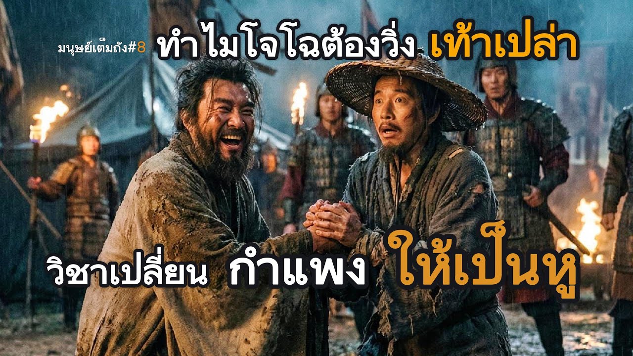 ทำไม โจโฉ ต้องวิ่งเท้าเปล่า วิชาเปลี่ยนกำแพง ให้เป็นหู สามก๊ก พอดแคสต์ - มนุษย์เต็มถัง podcast EP8