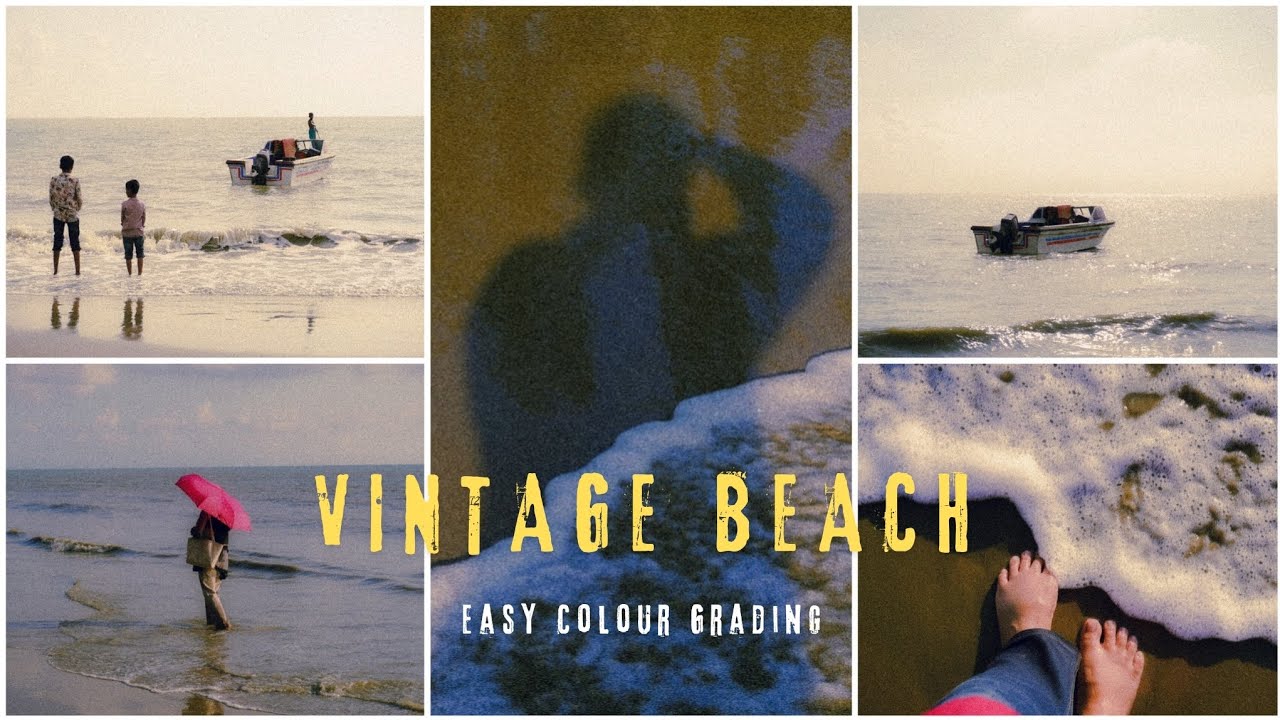 Vintage Beach Look in Lightroom Mobile || Easy Colour Grading 