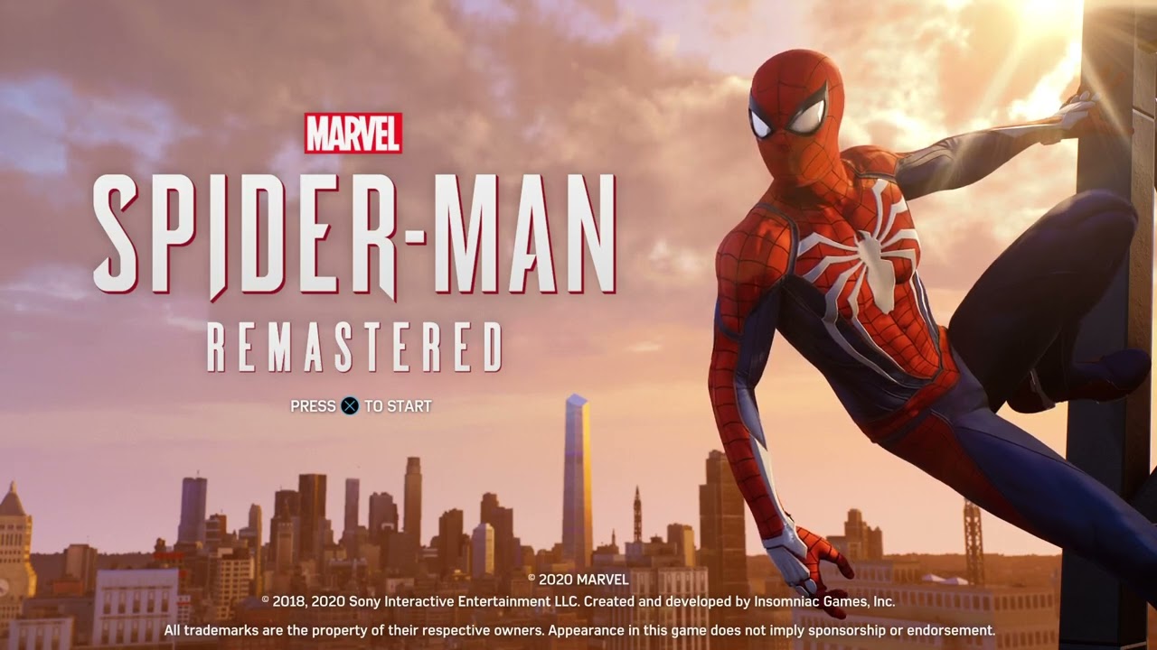 Marvel's Spider-Man Remastered Marathon Intro